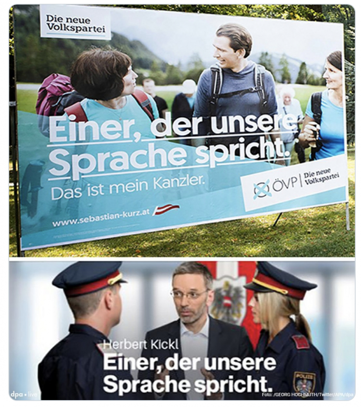 Alle Plakate sind gleich, einige gleicher